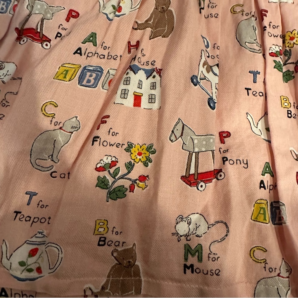 Mini boden ABC toy dress vguc 2/3 - Picture 2 of 6